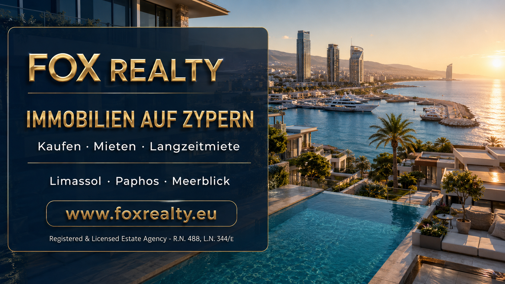 Immobilien auf Zypern kaufen: Limassol & Paphos | FOX SMART ESTATE